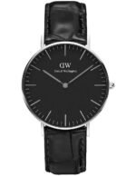 Reloj Daniel Wellington Classic Reading Plateado Negro 36mm