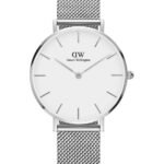 Reloj Daniel Wellington Petite Sterling Plateado Blanco 32mm