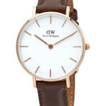 Reloj Daniel Wellington Petite Bristol Dorado Blanco 32mm