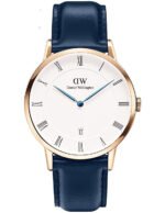 Reloj Daniel Wellington Dapper Somerset Dorado Blanco 34mm