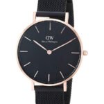 Reloj Daniel Wellington Petite Ashfield Dorado Negro 32mm