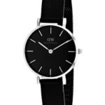 Reloj Daniel Wellington Petite Ashfield Plateado Negro 32mm