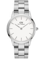 Reloj Daniel Wellington Iconic Link Plateado Blanco 36mm