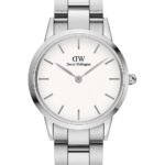 Reloj Daniel Wellington Iconic Link Plateado Blanco 32mm