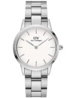 Reloj Daniel Wellington Iconic Link Plateado Blanco 32mm