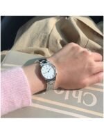 Reloj Daniel Wellington Iconic Link Plateado Blanco 32mm - Imagen 6