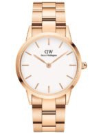 Reloj Daniel Wellington Dama Iconic Link Dorado Blanco 36mm