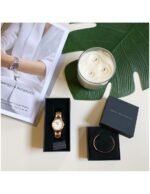 Reloj Daniel Wellington Dama Iconic Link Dorado Blanco 36mm - Imagen 3