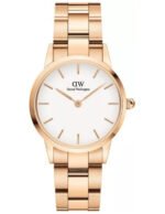 Reloj Daniel Wellington Dama Iconic Link Dorado Blanco 28mm