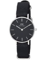 Reloj Daniel Wellington Petite Cornwall Plateado Negro 32mm