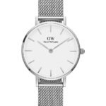 Reloj Daniel Wellington Petite Sterling Plateado Blanco 28mm