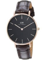 Reloj Daniel Wellington Mujer Petite York Dorado Negro 28mm