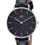 Reloj Daniel Wellington Petite Reading Plateado Negro 28mm