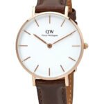 Reloj Daniel Wellington Petite Bristol Plateado Blanco 28mm