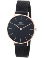 Reloj Daniel Wellington Petite Ashfield Dorado Negro 28mm