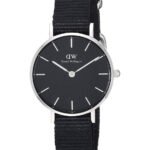 Reloj Daniel Wellington Petite Cornwall Plateado Negro 28mm