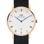 Reloj Daniel Wellington Dapper Cornwall Dorado Blanco 38mm
