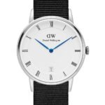 Reloj Daniel Wellington Dapper Cornwall Plateado Blanco 38mm