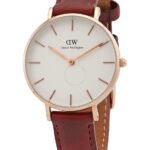 Reloj Daniel Wellington Petite Suffolk Dorado Blanco 32mm