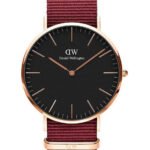 Reloj Daniel Wellington Classic Roselyn Dorado Negro 40mm