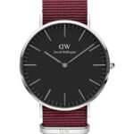 Reloj Daniel Wellington Classic Roselyn Plateado Negro 40mm