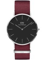 Reloj Daniel Wellington Classic Roselyn Plateado Negro 40mm