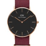 Reloj Daniel Wellington Classic Roselyn Dorado Negro 36mm