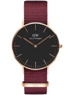 Reloj Daniel Wellington Classic Roselyn Dorado Negro 36mm