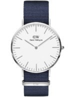 Reloj Daniel Wellington Classic Bayswater Plata Blanco 40mm