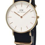 Reloj Daniel Wellington Classic Bayswater Dorado Blanco 36mm