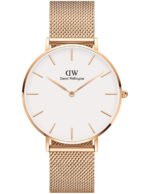 Reloj Daniel Wellington Petite Melrose Dorado Blanco 36mm