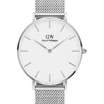 Reloj Daniel Wellington Petite Sterling Plateado Blanco 36mm