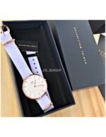 Reloj Daniel Wellington Dama Petite Dover Dorado Blanco 28mm - Imagen 4