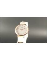 Reloj Daniel Wellington Dama Petite Dover Dorado Blanco 28mm - Imagen 6