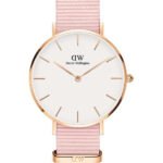Reloj Daniel Wellington Petite Rosewater Dorado Blanco 32mm