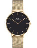 Reloj Daniel Wellington Petite Evergold Dorado Negro 32mm