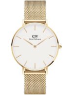 Reloj Daniel Wellington Petite Evergold Dorado Blanco 28mm