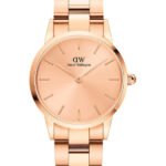 Reloj Daniel Wellington Iconic Link Unitone Dorado Rose 28mm