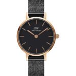 Reloj Daniel Wellington Petite Pressed Ashfield Dorado 24mm