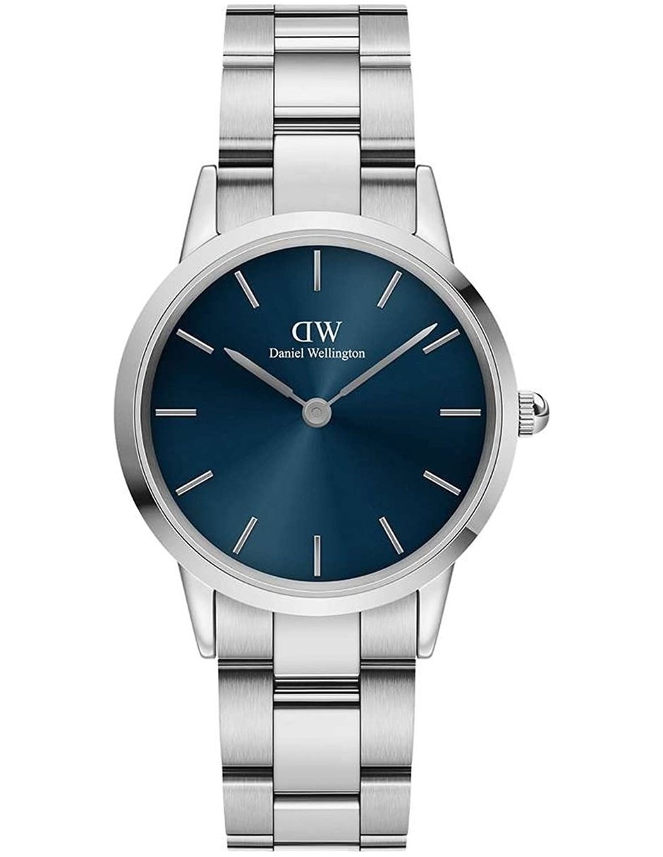 DW00100458_1 Reloj Daniel Wellington Iconic Link Arctic Plata Azul 36mm - Imagen 1