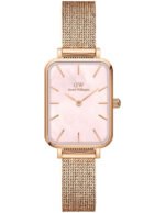 Reloj Daniel Wellington Quadro Pressed Melrose Dorado Rose
