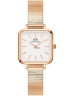 Reloj Daniel Wellington Quadro Studio Dorado Blanco 22x22mm