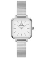 Reloj Daniel Wellington Quadro Studio Plata Blanco 22x22mm