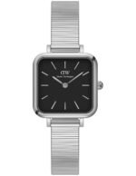 Reloj Daniel Wellington Quadro Studio Plateado Negro 22x22mm