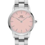 Reloj Daniel Wellington Iconic Link Blush Plateado Rosa 32mm