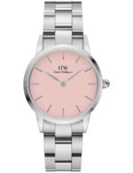 Reloj Daniel Wellington Iconic Link Blush Plateado Rosa 32mm