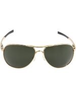 Anteojos Lentes De Sol Oakley Plaintiff Oo4057-02 De Oro Gris Oscuro - Imagen 3