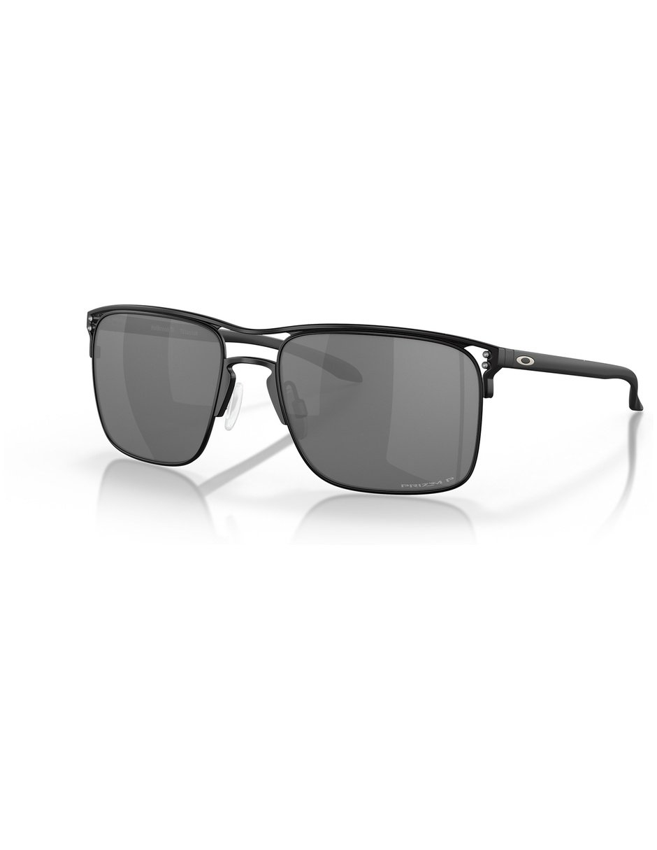 OO6048-02_1 Anteojos Lentes De Sol Oakley Holbrook Ti Oo6048-02 Negro Con Gris - Imagen 1