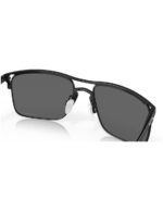 Anteojos Lentes De Sol Oakley Holbrook Ti Oo6048-02 Negro Con Gris - Imagen 3