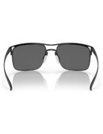 Anteojos Lentes De Sol Oakley Holbrook Ti Oo6048-02 Negro Con Gris - Imagen 5